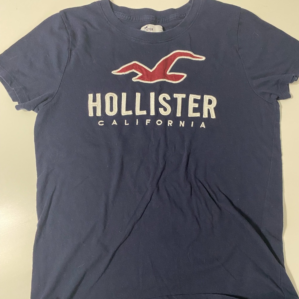 Hollister t-shirt, navy blue